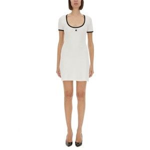 Courrèges Holistic Contrast Mini Dress - NWT